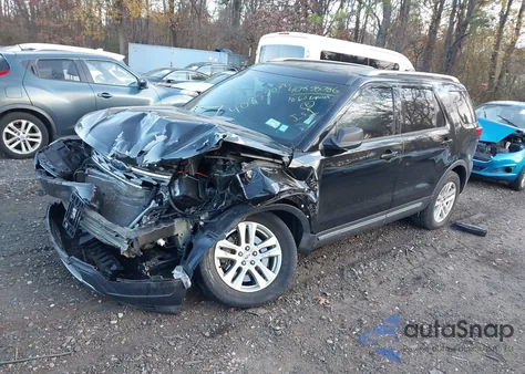 2018 Ford Explorer Xlt z USA, uszkodzony, nr VIN 1FM5K8D80JGA22857